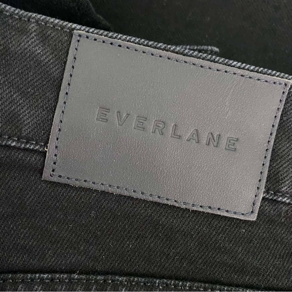 Everlane Women's The Curvy Way-High High Rise Denim Jean Black Size 26 NWT - Picture 8 of 12